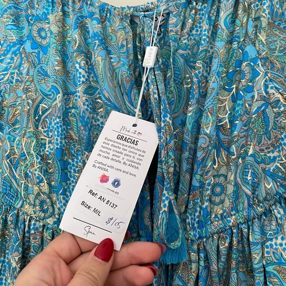 Stunning rugged summer dress - Picture 3 of 9